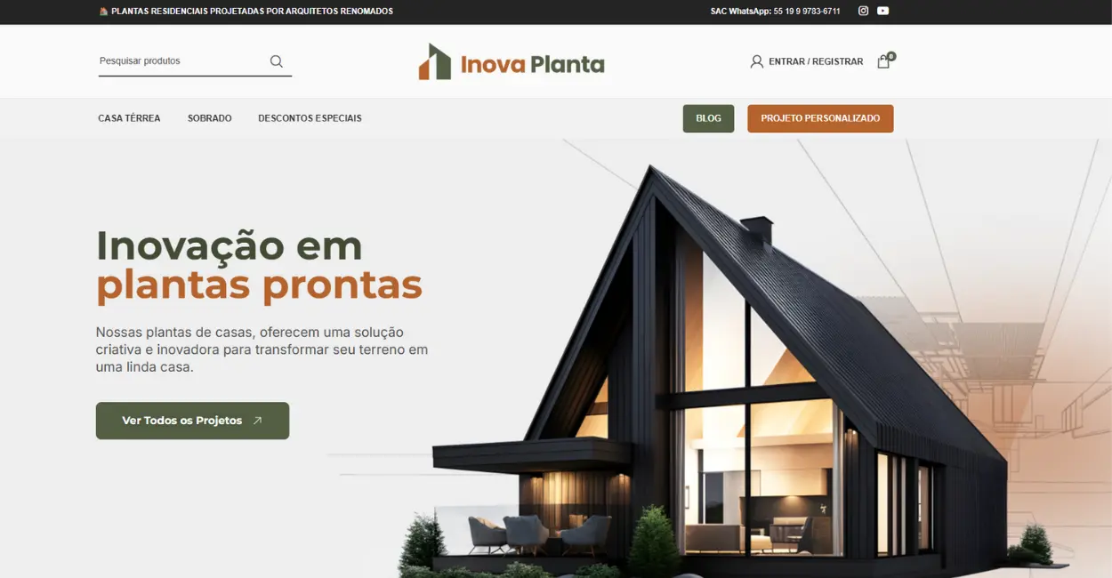 planta pronta de casa plantas de casas prontas