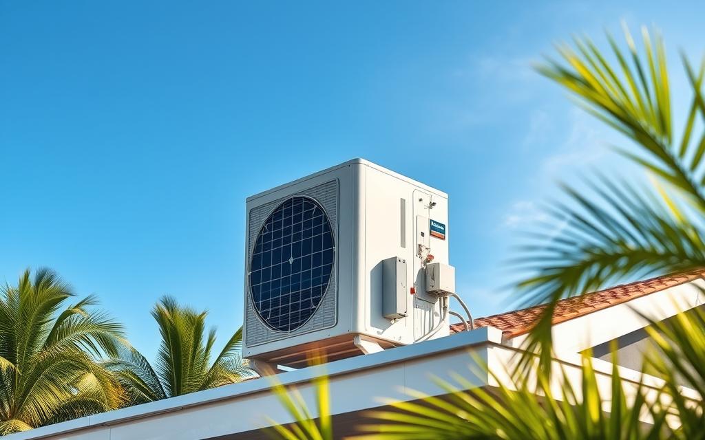 ar condicionado por energia solar