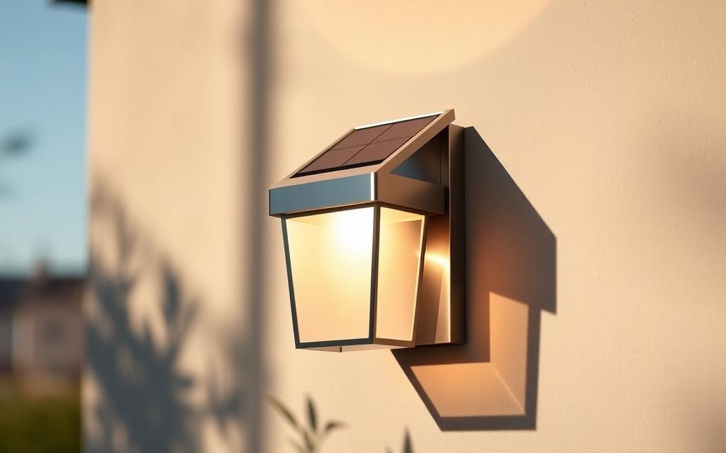 arandela energia solar