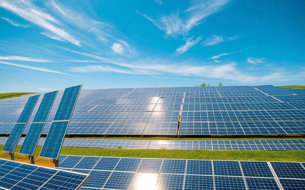 10 placas solares geram quanto de energia