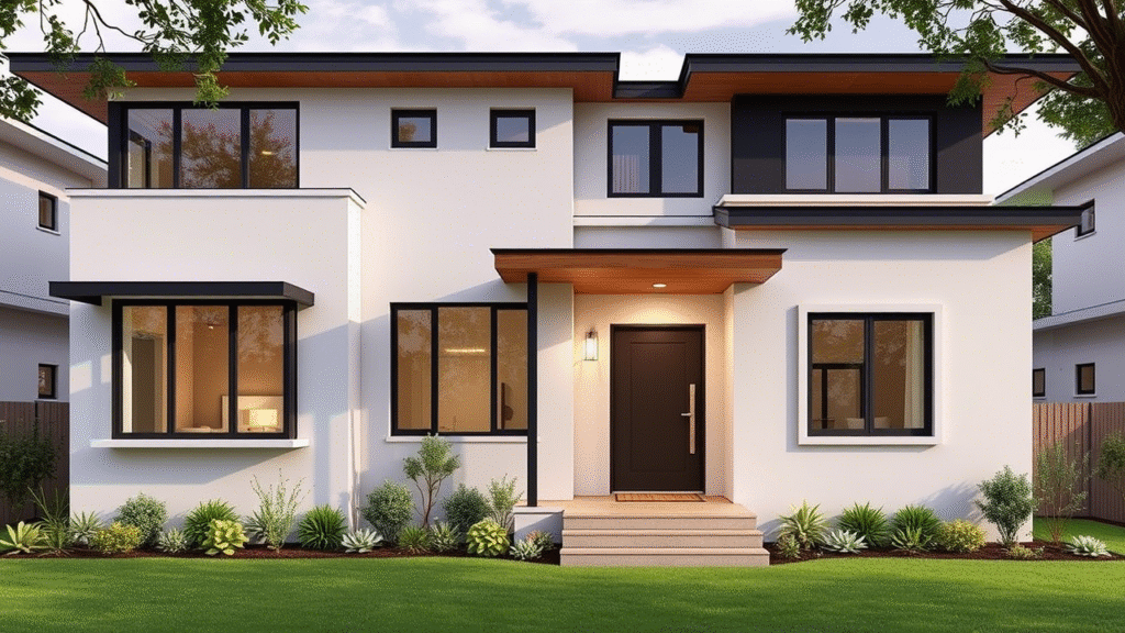 Planta de Casa com 3 Quartos e 1 Suíte