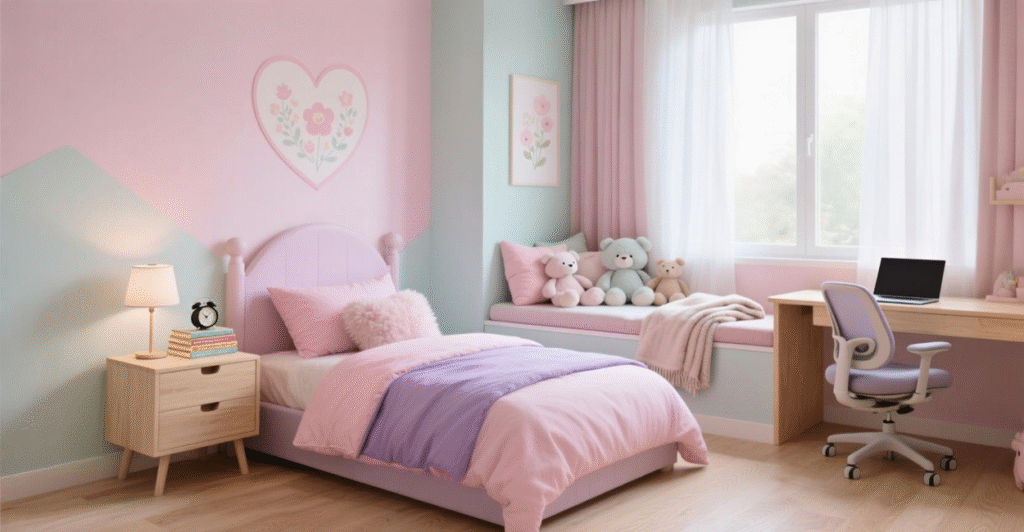 Como Reformar o Quarto de Menina: Guia Completo para um Espaço Encantador 4 Como Reformar o Quarto de Menina: Guia Completo para um Espaço Encantador