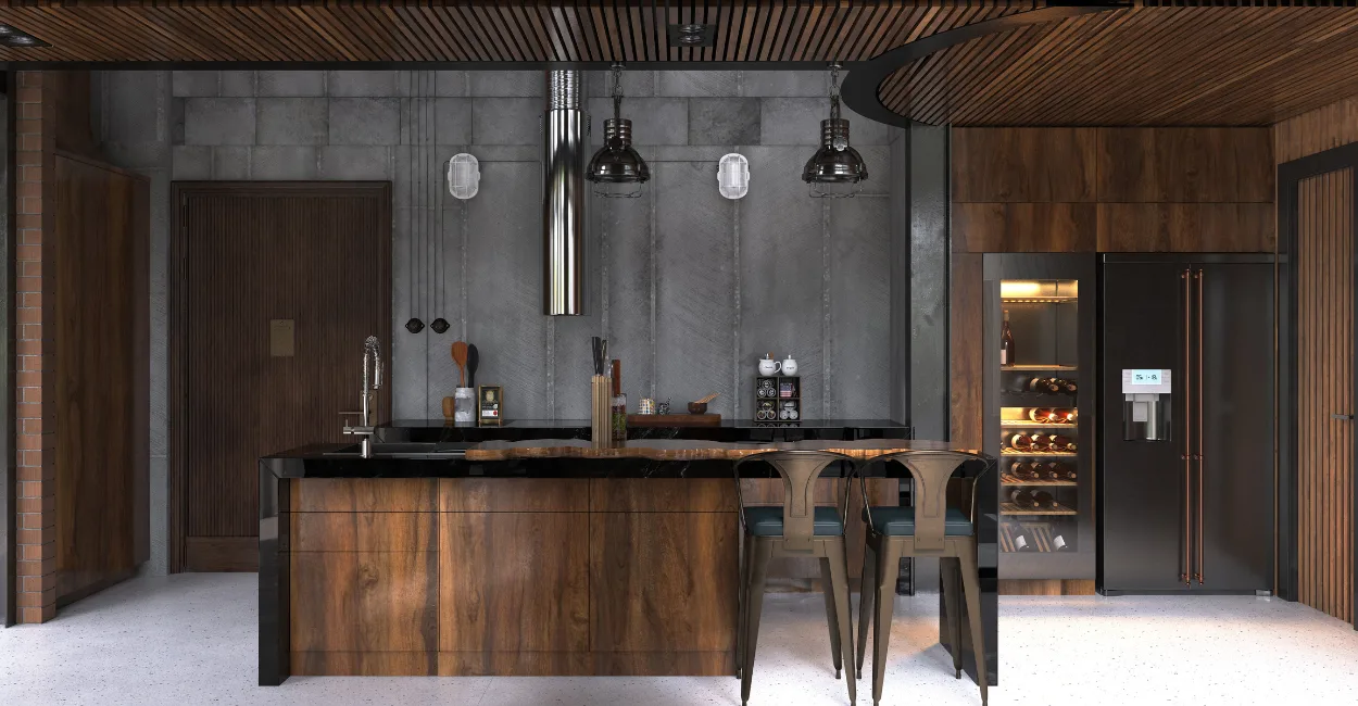 casa estilo industrial