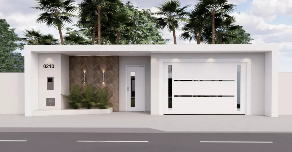 Projeto de Fachada de Muro_ Economia e Estilo