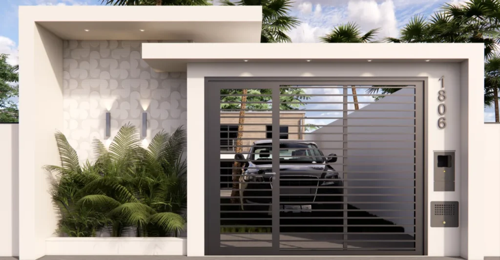 Projeto de Fachada de Muro_ Economia e Estilo