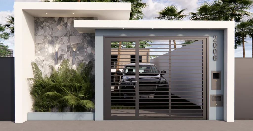 Projeto de Fachada de Muro_ Economia e Estilo