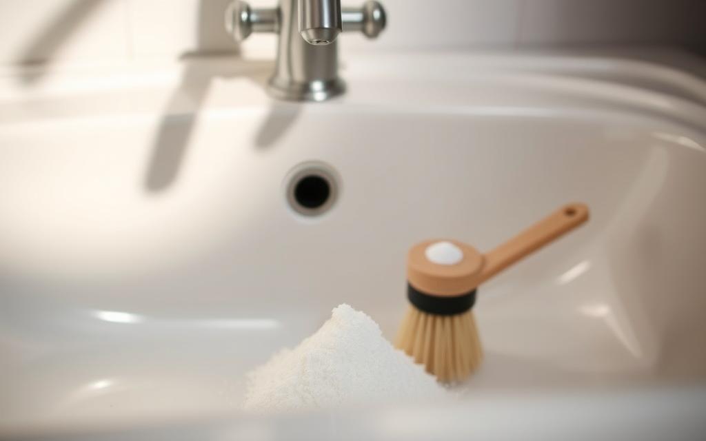 desentupir pia de cozinha com bicarbonato